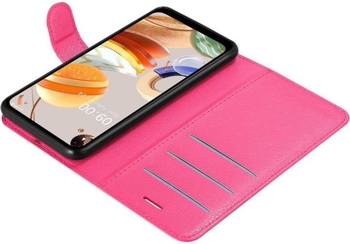 Produktbild Cadorabo Book mit Standfunktion Cover (LG K61)