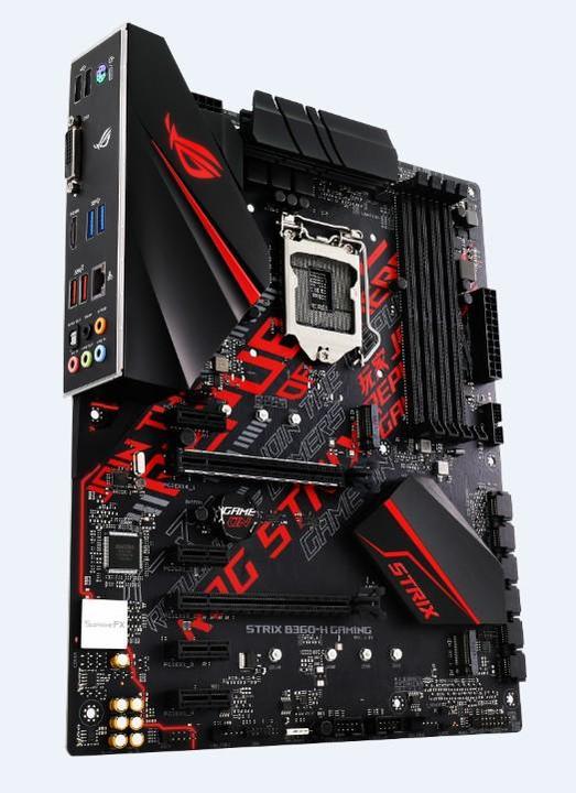 Produktbild ASUS Rog Strix B360-H Gaming (LGA 1151, Intel B360, ATX)