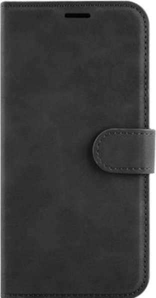 Immagine prodotto Just in Case Custodia a libro Premium in pelle di maiale nera per Apple iPhone 16 Pro (Apple iPhone 16 Pro)