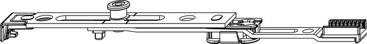 Actual product image Maco MM top/bottom end cap 180°, with 1 iS spigot (212211)