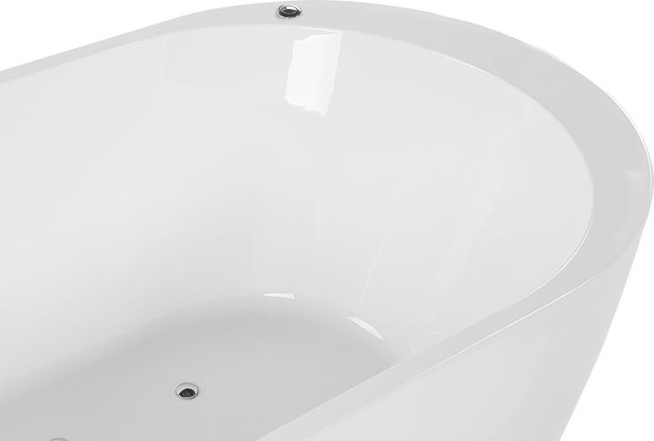 Immagine prodotto Beliani Vasca idromassaggio free-standing bianca con LED 170 x 80 cm NEVIS (237 l, 80 cm)