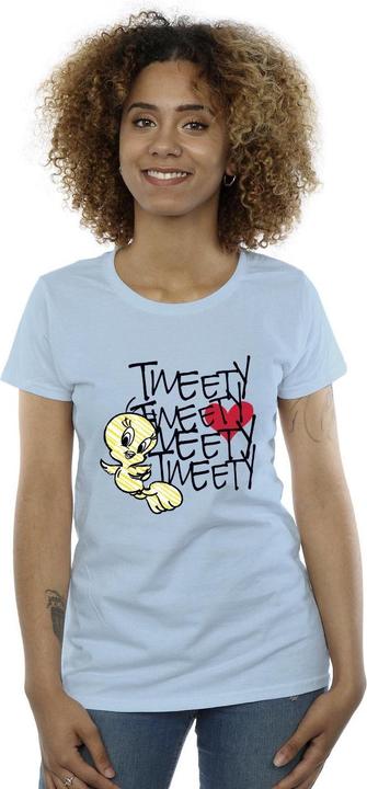Image du produit Looney Tunes - T-shirt TWEETY LOVE HEART - Femme (S)
