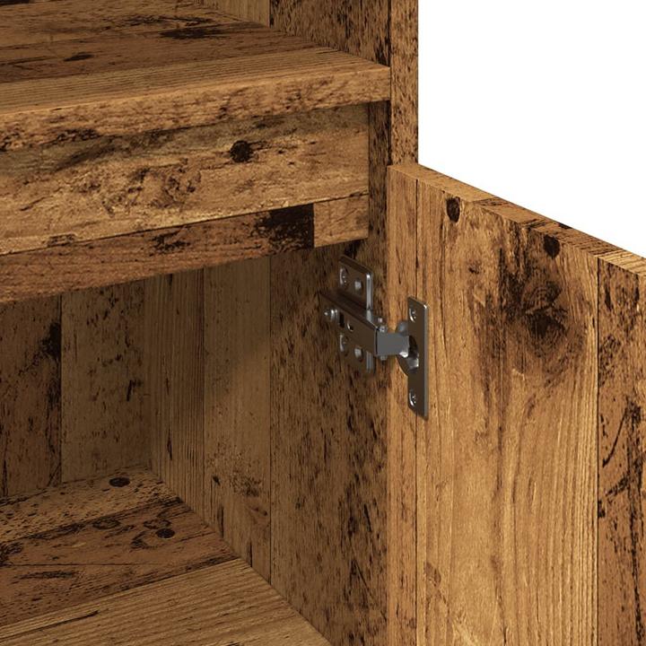 Image du produit VidaXL Armoire de toilette Armoire midi Armoire de toilette Meuble de salle de bain Armoire aspect bois (30 x 30 x 100 cm)
