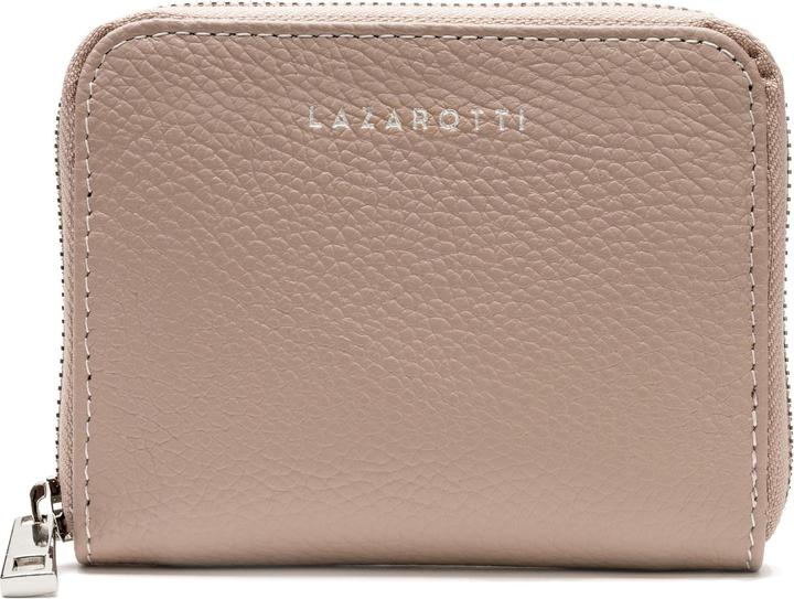 Lazarotti Milano Leather Geldbörse Leder 13,5 cm
