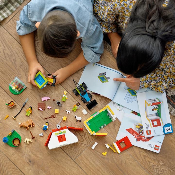 Produktbild LEGO Bauernhof mit Tieren (60346, LEGO City)