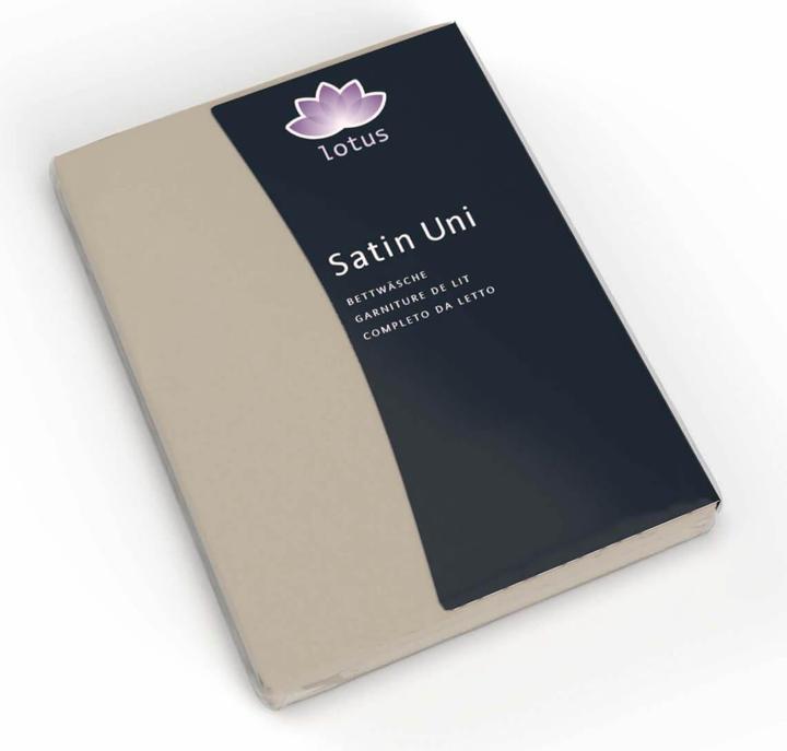 Image du produit Lotus Bettwaren Satin uni (Housse de couette, 160 x 210 cm)