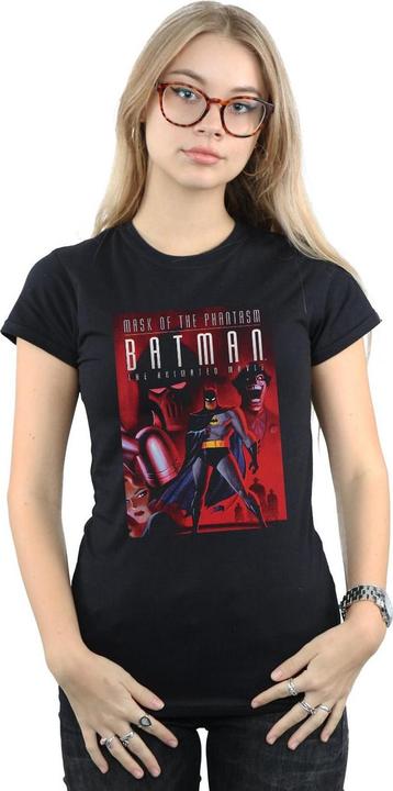 Actual product image Womens/Ladies Batman Mask Of The Phantasm Cotton T-Shirt (S)