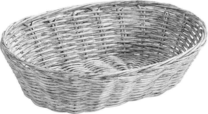 Kesper Corbeille à pain/à fruits plastique gris