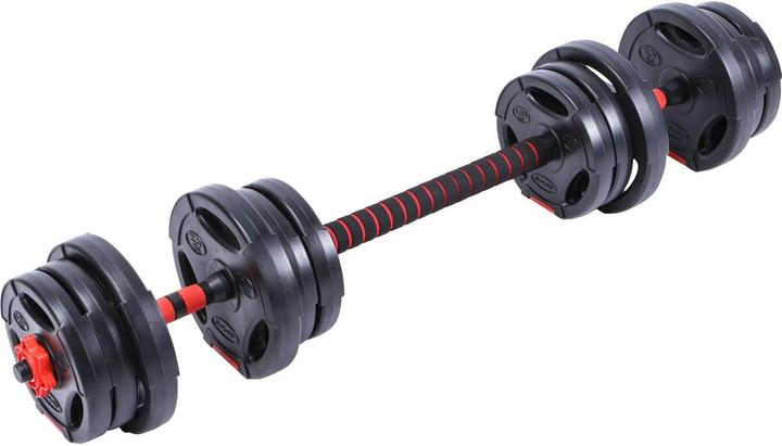 Actual product image Pure2improve Hybrid dumbbell set (8 x 1.25 kg, 4 x 2.5 kg)