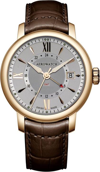 Actual product image Aerowatch Renaissance GMT (Analogue wristwatch, Swiss made, 40 mm)