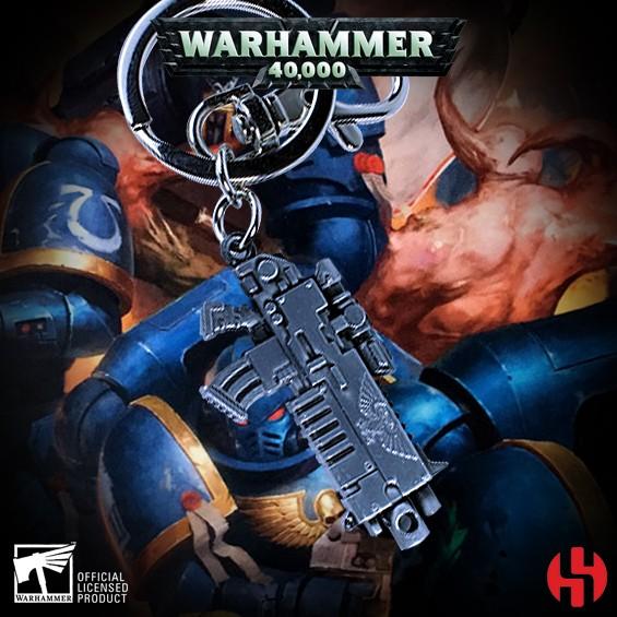 Image du produit Semic Warhammer 40K porte-clés métal Bolter Metallic Finish