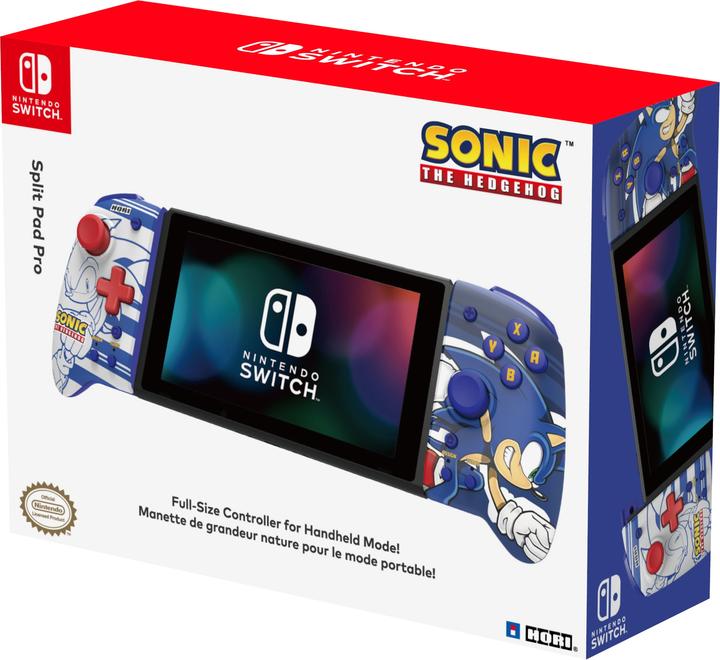 Actual product image HORI Split Pad Pro - Sonic Edition (Switch)