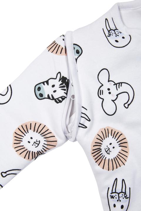 Produktbild Meyco Baby Animal Babyschlafsack mit abnehmbaren Ärmeln (60 cm)
