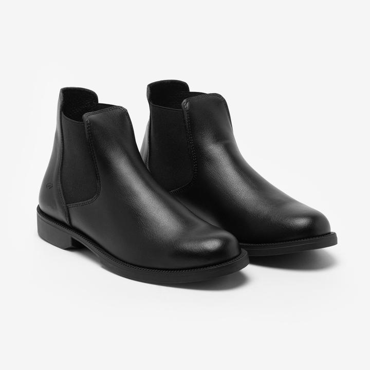 Image du produit Fouganza Bottines d'équitation 500 femme/homme noir (39)