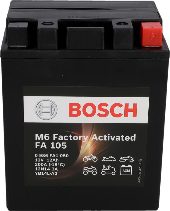 Produktbild Bosch Automotive GEL Motorradbatterie (12 V, 12 Ah, 200 A)