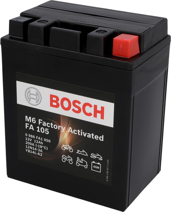Produktbild Bosch Automotive GEL Motorradbatterie (12 V, 12 Ah, 200 A)