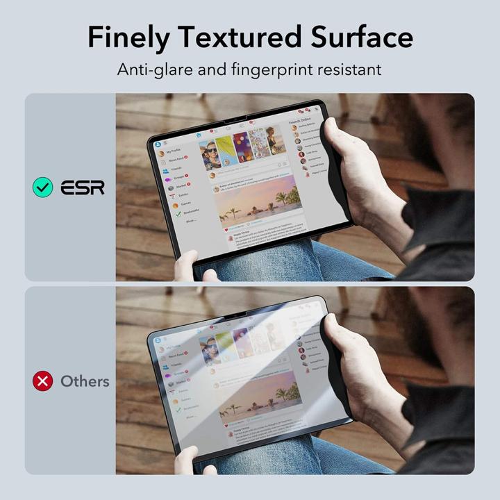 Actual product image ESR Magnetic Privacy screen protector (1 Piece, iPad Pro 13 2024 (M4))