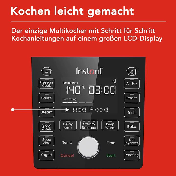Image du produit Instant Pot Friteuse à air chaud (Prise UE)