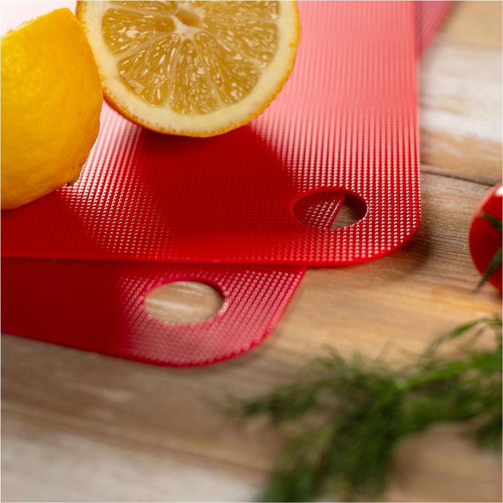 Image du produit Kuhn Rikon Planches à découper set 2 pcs rouge
