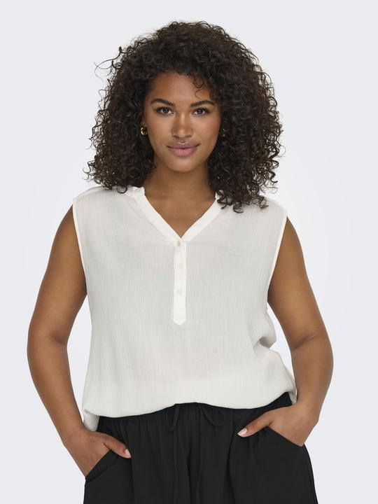 Produktbild Only Normal geschnitten V-Ausschnitt Curve Tank-Top Top (48)
