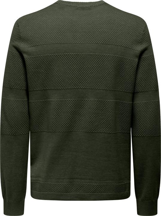 Produktbild Only & Sons Onsmalik Reg 12 Pinaple Crew Knit (3XL)