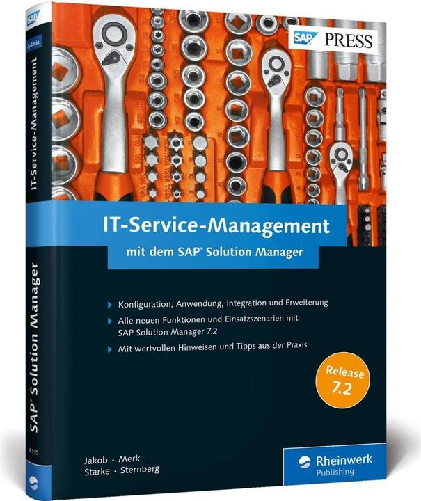 Actual product image IT-Service-Management mit dem SAP Solution Manager (German, Robert Jacob, 2016)