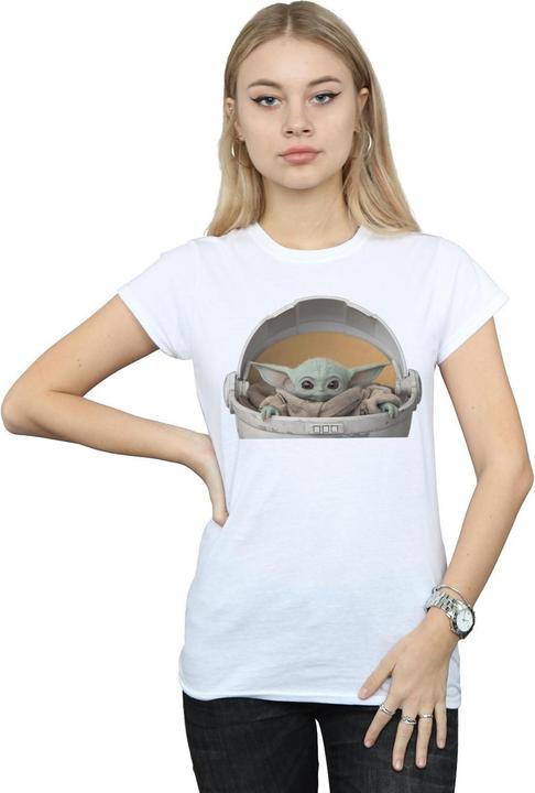 Immagine prodotto Star Wars The Mandalorian The Child Pod Maglietta Donna (S)