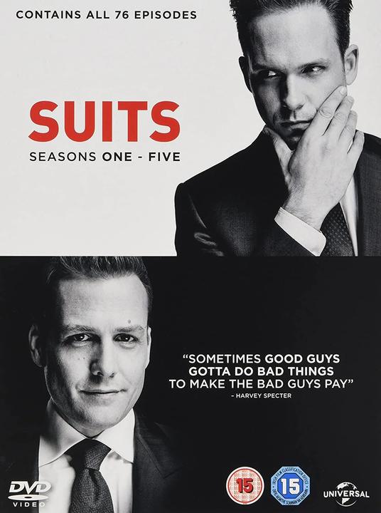 Actual product image Warner Bros Suits Seasons 1 5 (Import) (DVD, English)