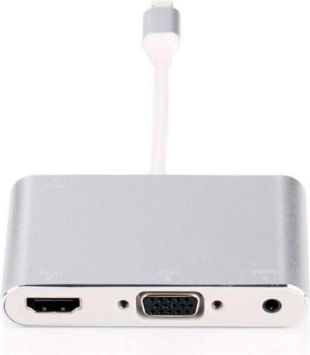 Image du produit MicroConnect Lightning Hub (USB-C, 3 Ports)