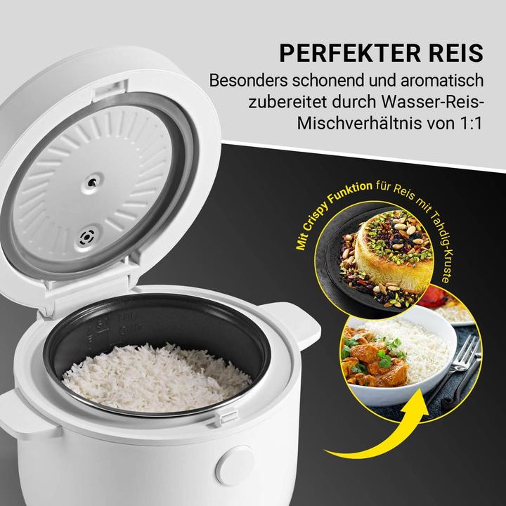 Image du produit N8werk Cuiseur à riz numérique, Moonlight White