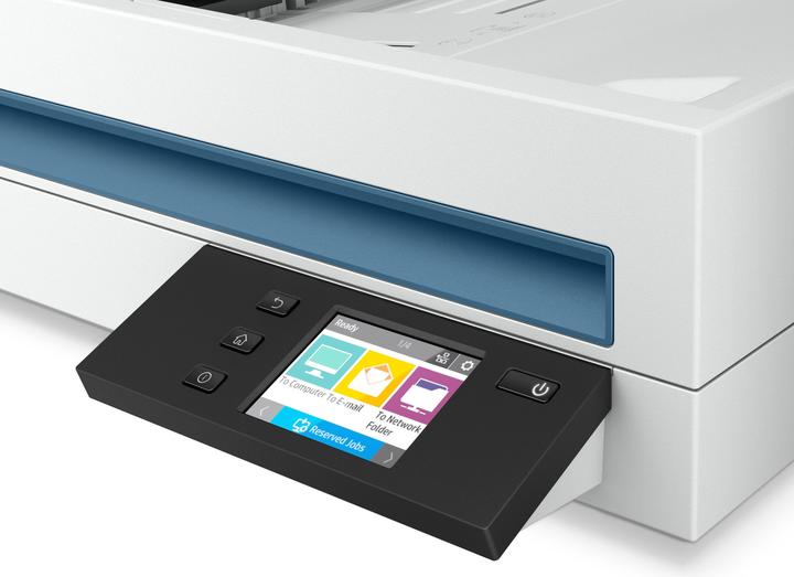Produktbild HP ScanJet Pro N4600 fnw1/scan up to 40ppm/100-page ADF with automatic single-pass two-sided scanning/N (USB, WLAN, LAN, Ethernet, RJ45)