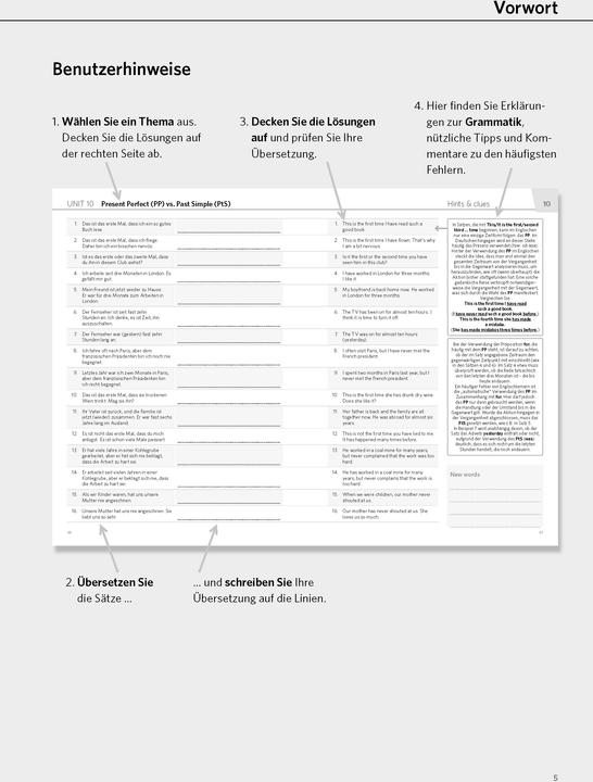 Produktbild Satz für Satz Englisch Zeiten und Tenses (Deutsch, Englisch, 2021)