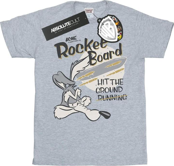 Immagine prodotto Looney Tunes Rocket Board Maglietta Willy il Coyote Uomo (XXL)