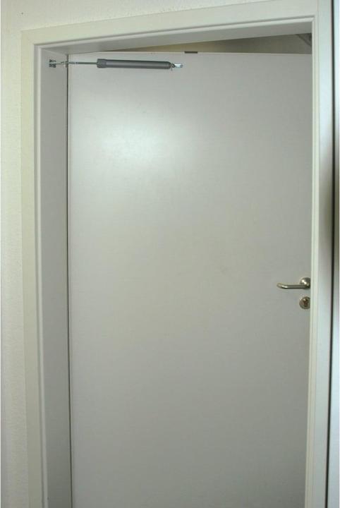 Actual product image Mannesmann Pneumatic door closer, grey (Indoor)