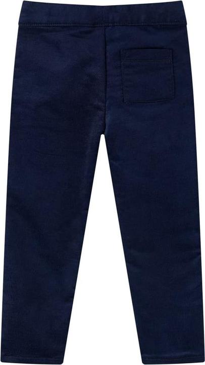Produktbild VidaXL Kinderhose Dunkles Marineblau 128,Material: 98 % Baumwolle (128)