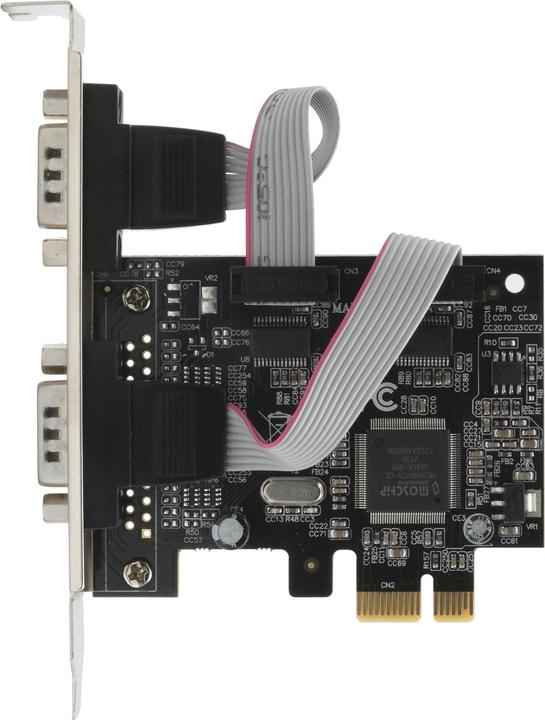Image du produit Exsys GmbH Carte PCIe 2S série RS-232 (ASIX/MosChip)