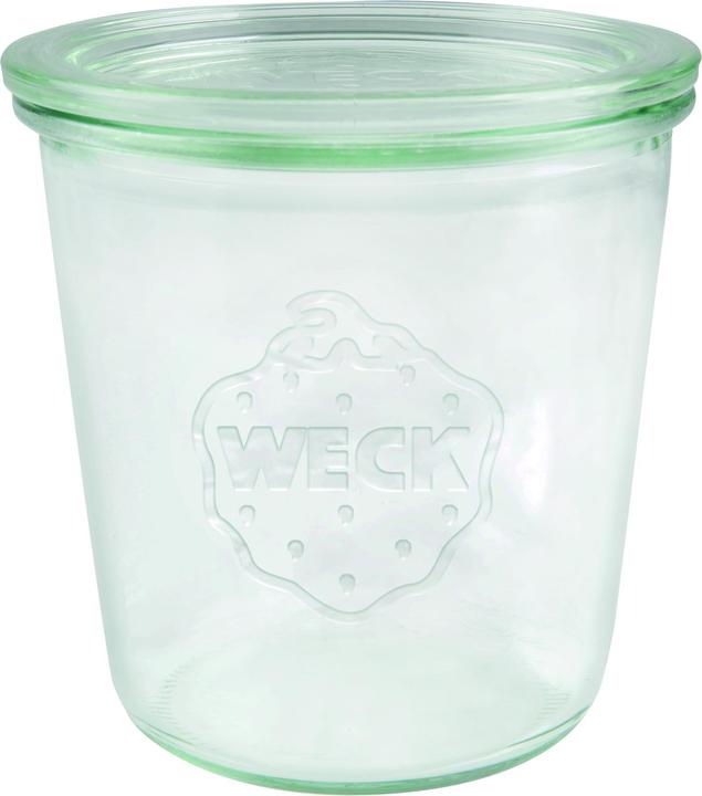 Actual product image Dosen-Zentrale Weck mason jar 500 ml (High-quality preserving jar with glass lid for preserving heat resistant (6 pcs., 0.50 l)