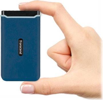 Actual product image Transcend SSD ESD370C 250GB USB-C USB 3.1 Gen 2 (250 GB)