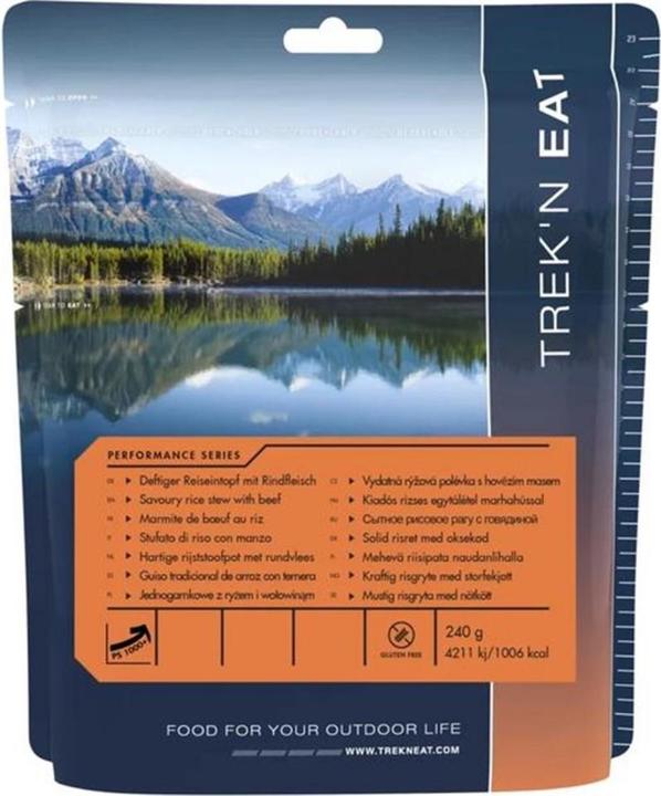 Image du produit Trek'n Eat Ragoût de riz copieux + boeuf PS1000 (240 g)