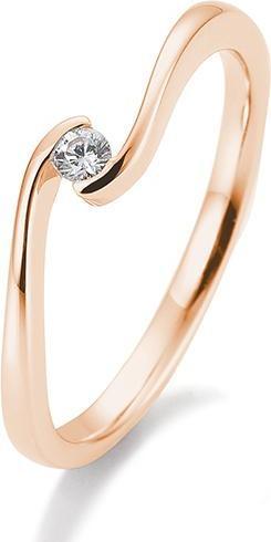 Actual product image Breuning Ring swing 0,05-0,30ct. (51, 585/14 K Gold)