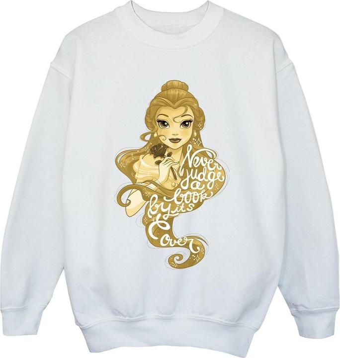 Immagine prodotto Disney Felpa da ragazza Beauty and the Beast Never Judge (116)