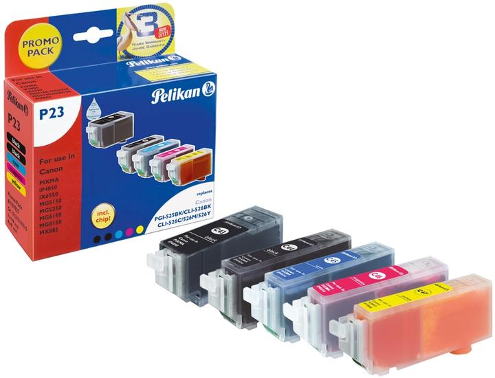 Immagine prodotto Pelikan Cli-526, Pgi-525bk (M, PGBK, FC, Y, C)