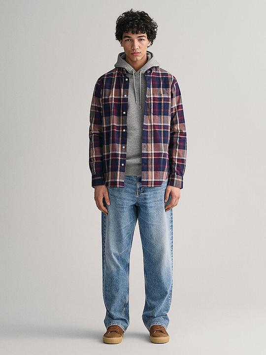 Immagine prodotto GANT Check Shirt Long Sleeve Plumped Red (L)