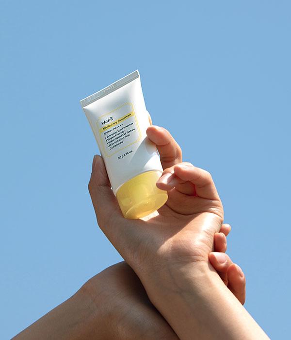 Image du produit Klairs All-day Airy Sunscreen (Crème solaire, SPF 50+, 50 ml)