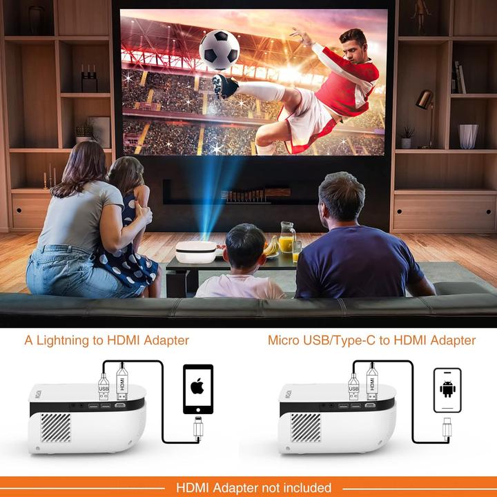 Produktbild Topvision Mini Beamer (Full HD, 7500 lm)