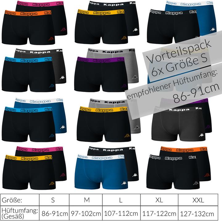 Produktbild Deuba Boxershorts 6er Set (S, 6er Pack)