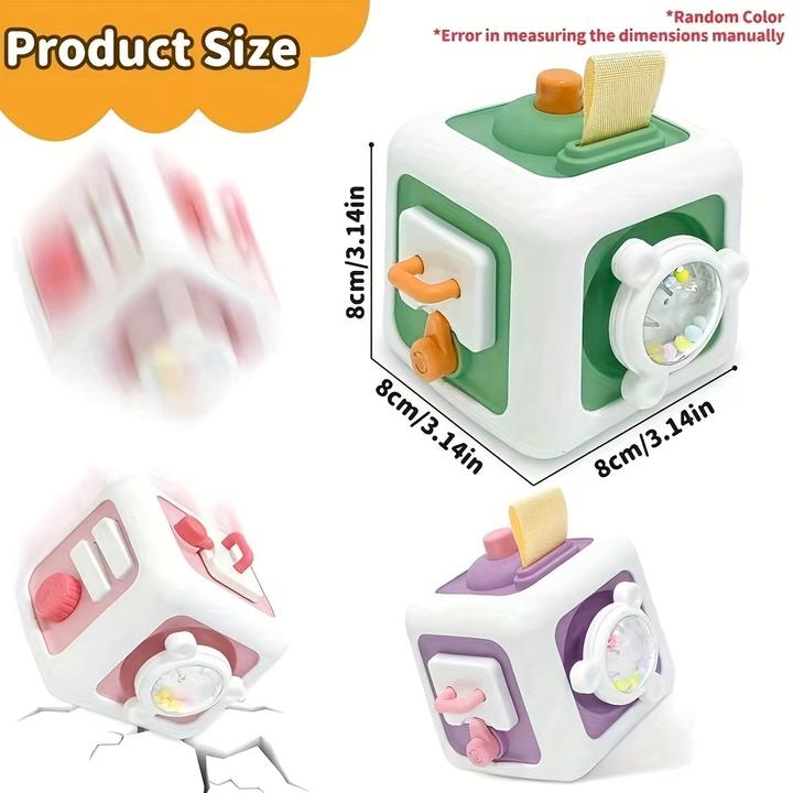 Immagine prodotto Activity Board Cubo di attività per bambini - giocattolo per lo sviluppo delle abilità sensoriali e della