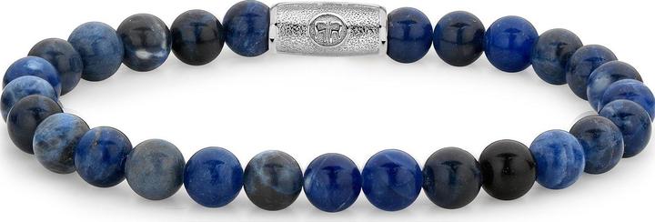 Rebel & Rose Stones Only Midnight Blue Bracelet (19 cm, Edelstahl)