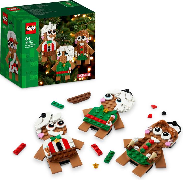 Actual product image LEGO Gingerbread man (40642, LEGO Seasonal Sets)