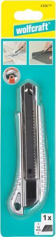 Immagine prodotto wolfcraft wolfcraft 1 Metall-Abbrechklingenmesser 18mm (Taglierini)